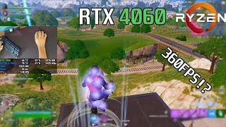 🚀 RTX 4060  Ryzen 5 5600X 🚀Fortnite CHAPTER 5  RANKEDS  COMPETITIVE SETTINGS [upl. by Steep]