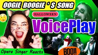 Opera Singer Reacts to VoicePlay  Oogie Boogie’s Song  The Nightmare Before Christmas A Cappella [upl. by Latona]