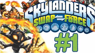 SKYLANDERS SWAP FORCE GAMEPLAY WALKTHROUGH  PART 2  Blaster Time [upl. by Arabella]