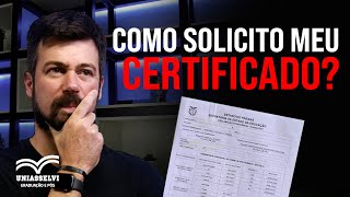 ENCCEJA  COMO SOLICITAR O CERTIFICADO [upl. by Venn]