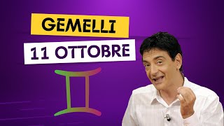 Gemelli ♊️ LOroscopo di Paolo Fox  11 Ottobre 2024  Capo simile a un drago [upl. by Shanley]