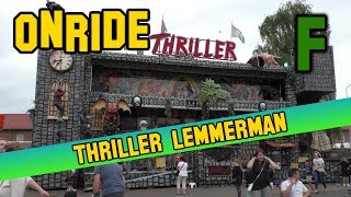 Thriller Lemmerman onride kermis Deurne 2017 [upl. by Essilec]