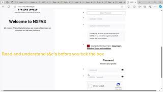 HOW TO CREATE NSFAS PROFILE EASY STEPS [upl. by Biel492]