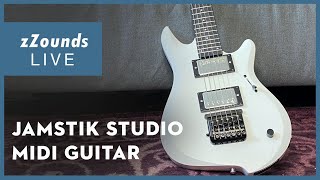 zZounds LIVE  Jamstik Studio MIDI Guitar [upl. by Firmin]