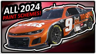 All 2024 NASCAR Paint Schemes January [upl. by Linzy]