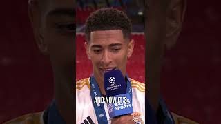 Jude Bellingham interview Thierry Henry about UCL win 🏅🏆football motivation interview [upl. by Bourn]