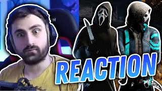 Streamers React to the GHOST FACE amp LEGION BUFFS NEW HADDONFIELD REWORK  Dead by Daylight [upl. by Vastha]