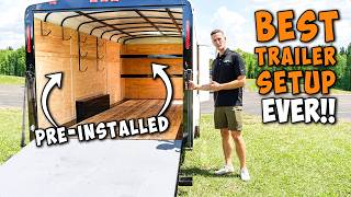 BEST Enclosed Cargo Trailer I have seen in 30 years of experience [upl. by Onitnevuj]