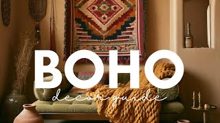 Boho Decor Guide to Mastering Eclectic Style  Interior Design Style [upl. by Hu785]