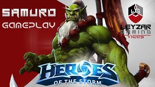 Heroes of the Storm Gameplay  Samuro Mirror Image Build HotS Samuro Gameplay [upl. by Langelo58]