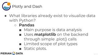 Interactive Python Dashboards with Plotly and Dash  Plotly and Dash Overview [upl. by Agrippina]