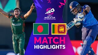 Bangladesh vs Sri Lanka Highlights  Ban vs Sl T20 Highlights  ICC T20 World Cup 2024 [upl. by Lyman]