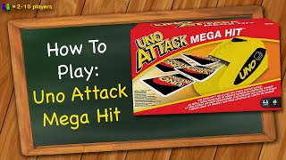 How to play Uno Attack Mega Hit [upl. by Mcnutt]