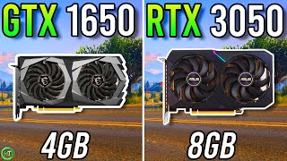 GTX 1650 vs RTX 3050  Big Upgrade [upl. by Odravde]