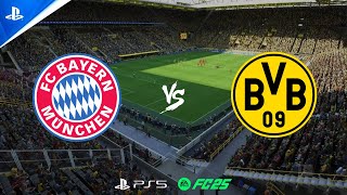 PS5  FC25  Bayern Munchen vs Dortmund [upl. by Aniret]