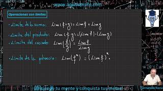 Operaciones con límites [upl. by Wittie]