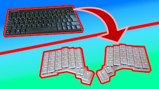 Switching to a split keyboard forever [upl. by Nelyt]