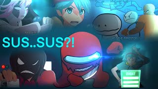 “SUSSUS MOOGUS” But Everyone Sings It vs Impostor  Among Us x FNF Animation [upl. by Adieno773]