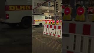 DLRG Wasserettung auf Einsatzfahrt in Ludwigshafen [upl. by Sims]