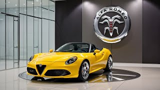 quotUnveiling the 2025 Alfa Romeo Spider Italian Elegancequot [upl. by Ativoj]