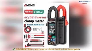 ✔️ANENG ST212 DCAC Current Digital Clamp Meter 6000 Counts 400A Amp Mul [upl. by Tlihcox]