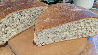 How to make healthy flaxseed bread  Simple recipe  Channel KITCHEN [upl. by Nnahgaem30]