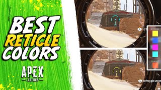 How To Change Your Reticle Color in Apex Legends [upl. by Yramanna]