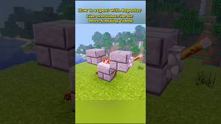 Minecraft Redstone Hacks  minecraftshorts minecraft shorts [upl. by Salakcin]