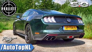 FORD MUSTANG BULLITT 50 V8  LOUD Exhaust SOUND Revs amp ONBOARD by AutoTopNL [upl. by Pallaten]