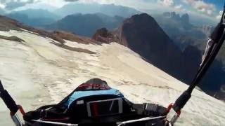 Paragliding holiday in the Dolomites  XC Acro Speedflying [upl. by Siubhan944]