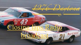 Legendary Commentators Call the Final Laps of the 1976 Daytona 500 [upl. by Aizitel]