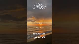 Yad Al Kurdi Surah Taha islamicprayer recitation explore القران [upl. by Cecelia688]