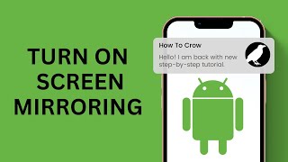 How to Turn On Screen Mirroring on Android [upl. by Atkinson]