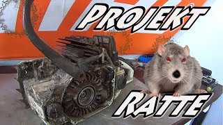 Projekt Ratte  Die Stihl 034 mal anders Ölpumpe defekt [upl. by Yur447]