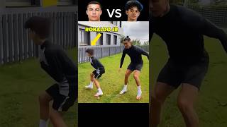 Ronaldo JR vs Cristiano Ronaldo cristianoronaldo ronaldojr ronaldo [upl. by Englebert]