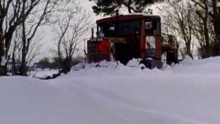 Scammell Explorer in the snow [upl. by Holmes]