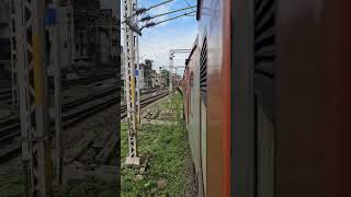 Charminar train departing from chennai Egmore railway station [upl. by Rap]