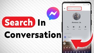 How to Search in Messenger Conversation Updated [upl. by Otrebmuh71]