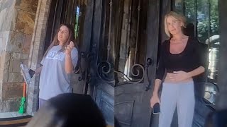 Kim Zolciaks Daughter Brielle Gets Emotional Talking to Cops After Calling 911 Over Their Squabbles [upl. by Atsylak]