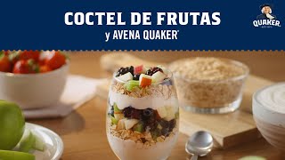 Coctel de Frutas y Avena Quaker® [upl. by Nihi668]