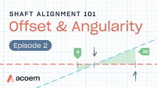 Shaft Alignment 101 Offset amp Angularity  ACOEM [upl. by Amling]