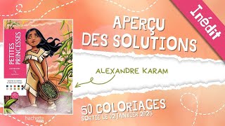 Petites Princesses Disney  coloriages mystères  Hachette Heroes  APERCU [upl. by Birchard]