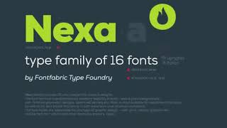 Nexa Font Download [upl. by Arobed912]