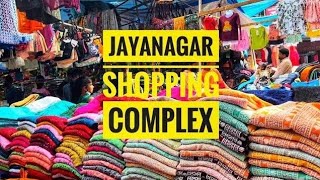 Jayanagar 4th Block  Cheapest Street Shopping In Bangalore [upl. by Htide]