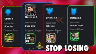 Stop 🛑 Losing With This Individual Instructions Settings  Suggested coach Xabi Alonso [upl. by Ahsratal]