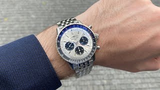 Breitling Navitimer B01 Chronograph AB0139211G1P1 Breitling Watch Review [upl. by Sonnie250]