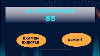 Linguistique s5 grammaire générative [upl. by Sigrid354]