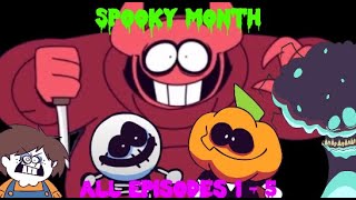 Spooky Month All Episodes 1  5 [upl. by Llewxam]