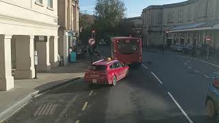 Faresaver X31 Now 231  Full Journey Bath Bus Station  Chippenham [upl. by Trow]