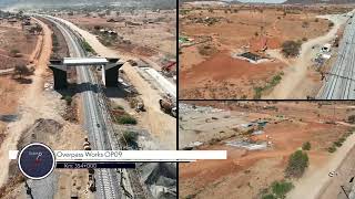 MDM November 2022 Progress Video Standard Gauge Railway Line From Morogoro to Makutupora [upl. by Etnuahs]